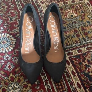 Calvin Klein Black Heels for Women